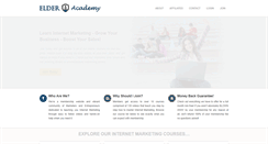 Desktop Screenshot of elderacademy.com